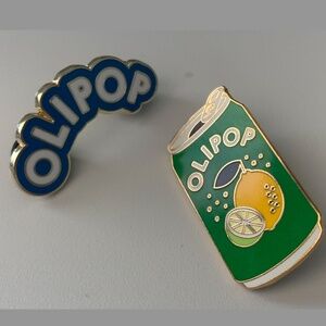 RARE! Olipop Pin Set